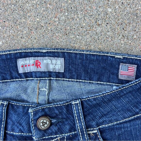 Ariat 28R FR Durastretch Basic Boot Cut Jeans 10016176 - Picture 4 of 6